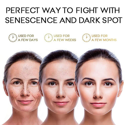 Face Serum Set - 3 Pcs Anti-Aging Vitamin C Serum &amp; Hyalurionic 